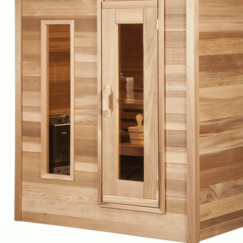 Indoor Cabin Sauna exterior
